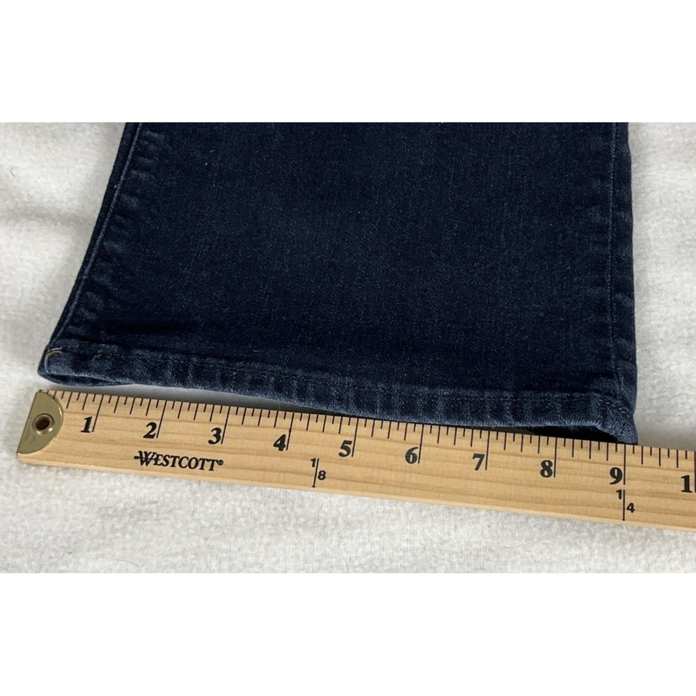 DKNY Women's Size 4:City Ultra Slim Boot Cut Jeans Dark Wash Stretch‎ 5 Pocket - Picture 11 of 12